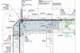 do site grading plan foundation plan site drainage  design in autocad