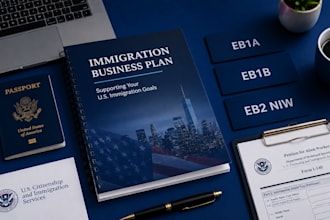 professionally write immigration visa business plan for eb1a, eb1b and eb2 niw