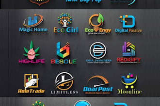 3d animated logo design