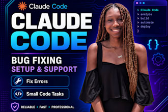 help with claude code bug fixing and setup