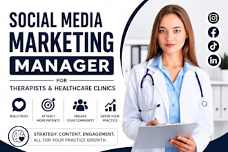 be your social media marketing manager for therapists and clinics