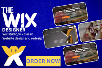 wix studio wix website redesign wix website design revamp wix ecomerce website