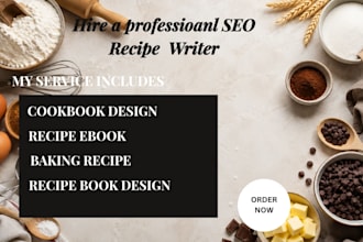 write SEO food blog post, recipe, and cooking articles that rank on google