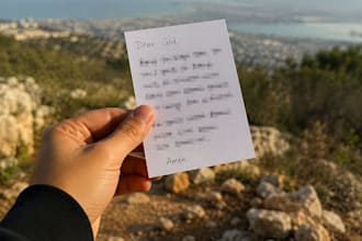 bury your prayer or  request in the holy land of israel