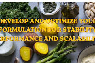 develop and optimize your formulation for stability performance and scalability