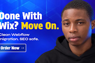 migrate your wix or squarespace website to webflow pixel perfectly