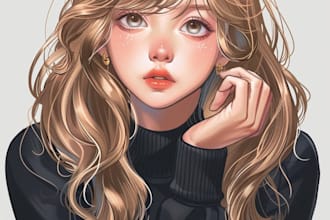design a anime character