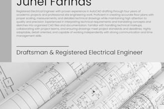 create electrical plans with complete calculations