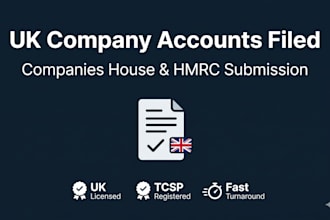 prepare and file your UK limited company accounts with companies house
