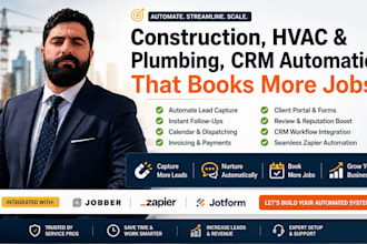 setup housecall pro buildertrend jobnimbus roofr jobber crm zapier automation