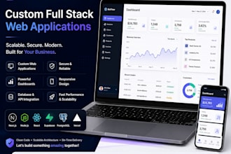 develop custom web applications