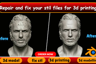 fix, repair and optimize your stl file for 3d printing