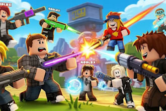 do full roblox game, roblox game creation, roblox map, roblox script, roblox vfx