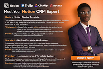 build real estate CRM notion templates with automated dashboard