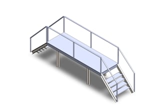 design ms and ss ladders in solidworks cad