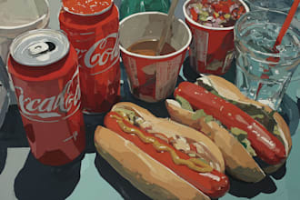 do food pop art of your food pop art