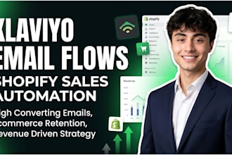 setup klaviyo flows to increase shopify sales