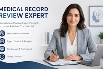 review clinical records and expert medical reports