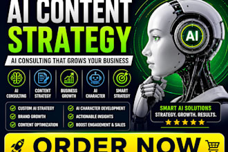 create ai content strategy  ai consulting for your business