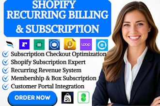 setup shopify recurring billing and subscription appstle seal kaching loop subi