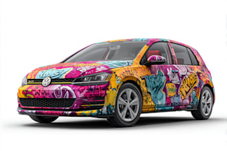 professional vehicle wrap design
