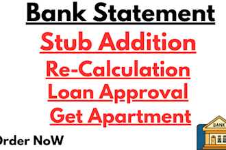 reconciliation bank statement PDF to editable format