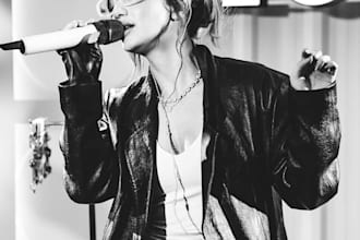 record female pop metal rock singer, female r and b singer vocals