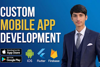 develop custom mobile application for android and ios