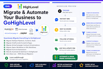 migrate hubspot clickfunnels activecampaign zapier workflows form to gohighlevel