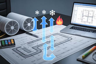 design professional hvac systems, ductwork and load calculations for buildings