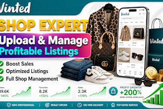be your vinted virtual assistant for product listing description and SEO