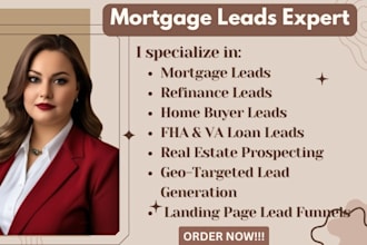 generate exclusive mortgage and refinance leads for lenders