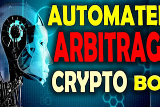 develope solana arbitrage bot, volume bot, crypto trading bot