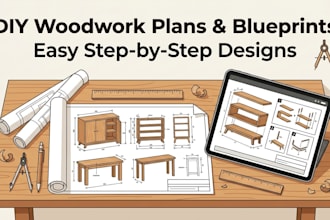 create DIY woodwork plans and blueprints