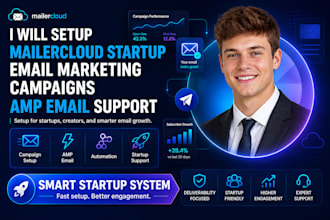 setup mailercloud startup email marketing campaigns amp email support
