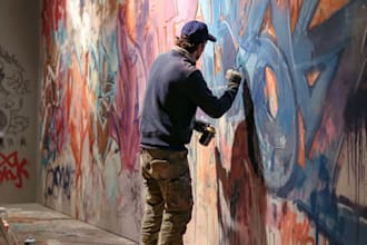 design graffiti designs, murals and wall arts