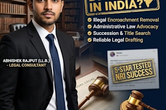 perform legal verification and resolve property disputes in india