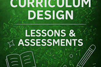 design standards aligned lessons, curriculum, and assessments