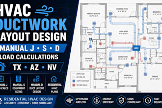 design hvac ductwork and manual j s d calculations