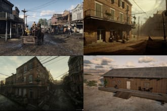 create custom redm mlo design, redm map building, redm server mlo