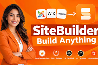 sitebuilder, build anything, weebly, framer, mozello, joomla
