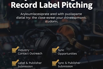 pitch your music to sync licensing companies record labels