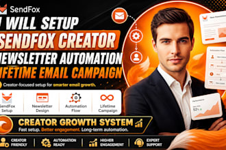 setup sendfox creator newsletter automation lifetime email campaign