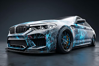 professional car wrap design, van wrap design and car wrap