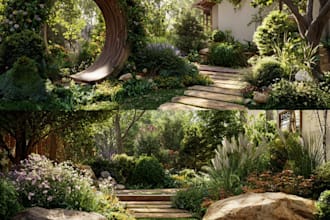 design your garden or outdoor space with creativity and