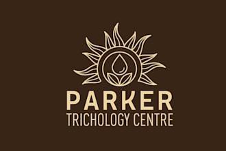 make holistic wellness nature logo for our hair centre