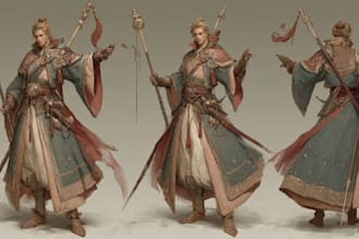 design a concept art character or object