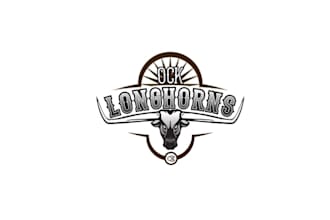 design texas longhorn breeder mess logo