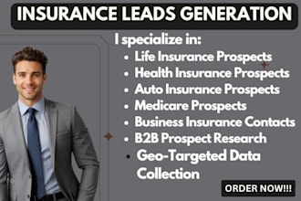 generate exclusive insurance prospects for agents and agencies