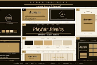 design a professional brand identity for businesses